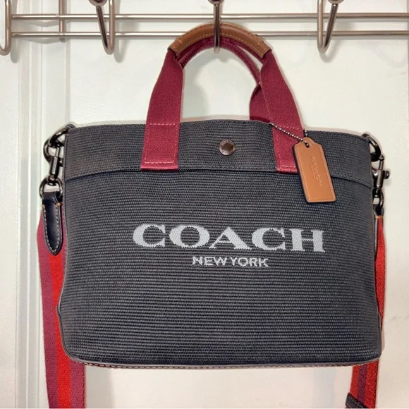 Coach Tote 20 in Colorblock Canvas & Leather - CU299 - Picture 12 of 13